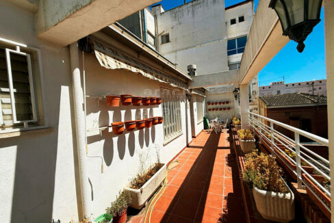 Ático con buena terraza en venta en Alcoy