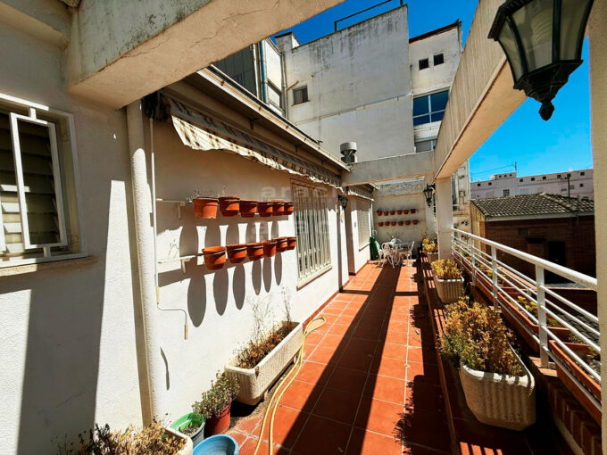 Ático con buena terraza en venta en Alcoy