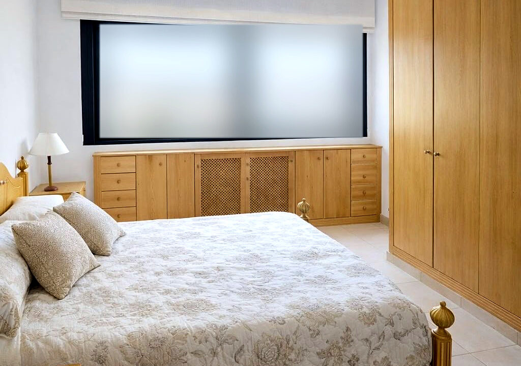 06 Piso en venta en Santa Rosa, Alcoy - Dormitorio principal con armario empotrado