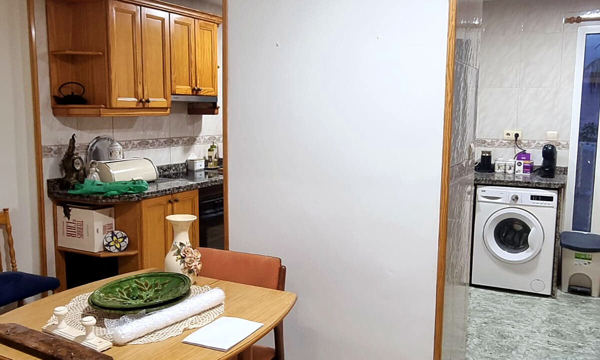 07 Piso en venta en el centro de Alcoy - Comedor y cocina