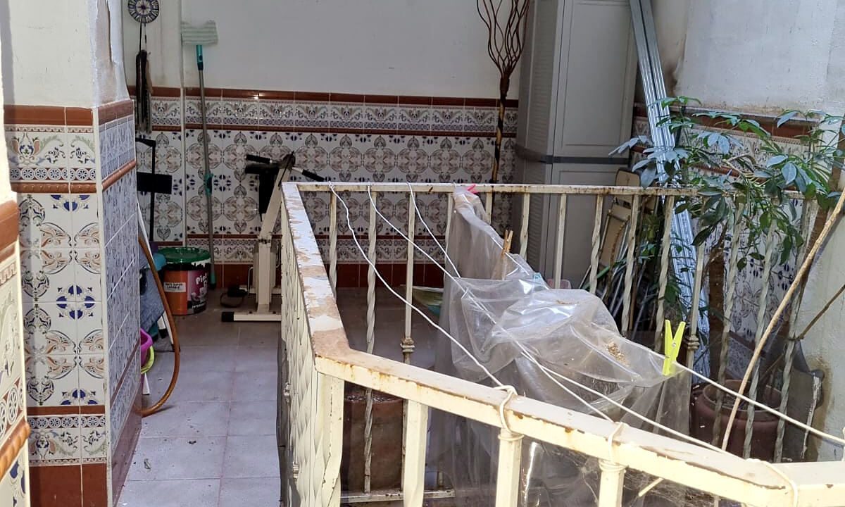 10 Piso en venta en el centro de Alcoy - Patio interior 1